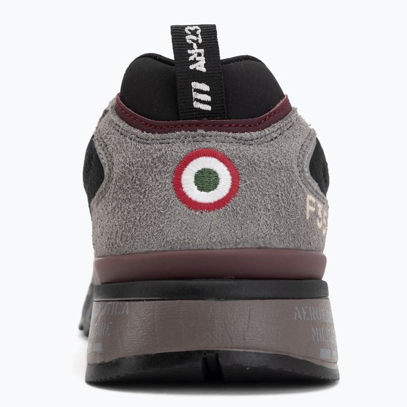 Pánske topánky Aeronautica Militare SC0276UCT03546 jet black 6