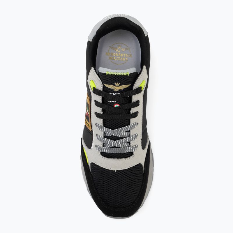 Pánske topánky Aeronautica Militare SC0292UCT03331 jet black 5