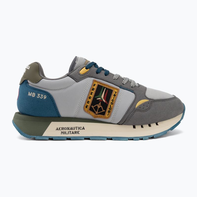Pánske topánky Aeronautica Militare SC0292UCT03331 avio/grigio 2