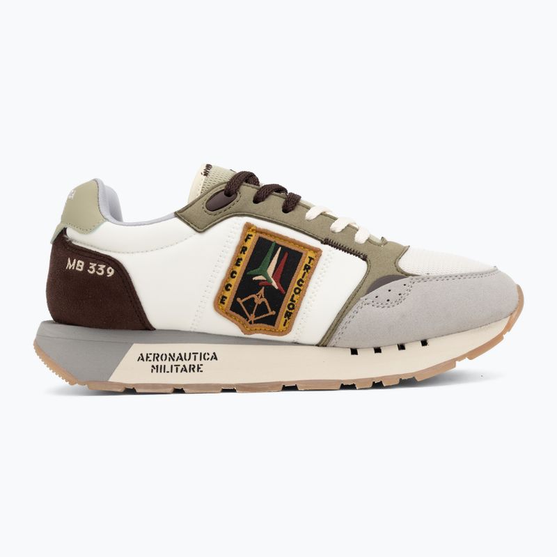Pánske topánky Aeronautica Militare SC0292UCT03331 off white/green/brown/grey 2