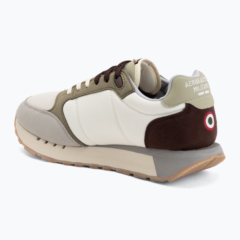 Pánske topánky Aeronautica Militare SC0292UCT03331 off white/green/brown/grey 3