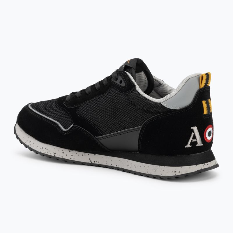 Pánske topánky Aeronautica Militare SC0288UCT03545 jet black 3