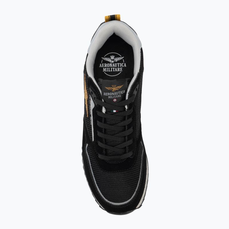 Pánske topánky Aeronautica Militare SC0288UCT03545 jet black 5