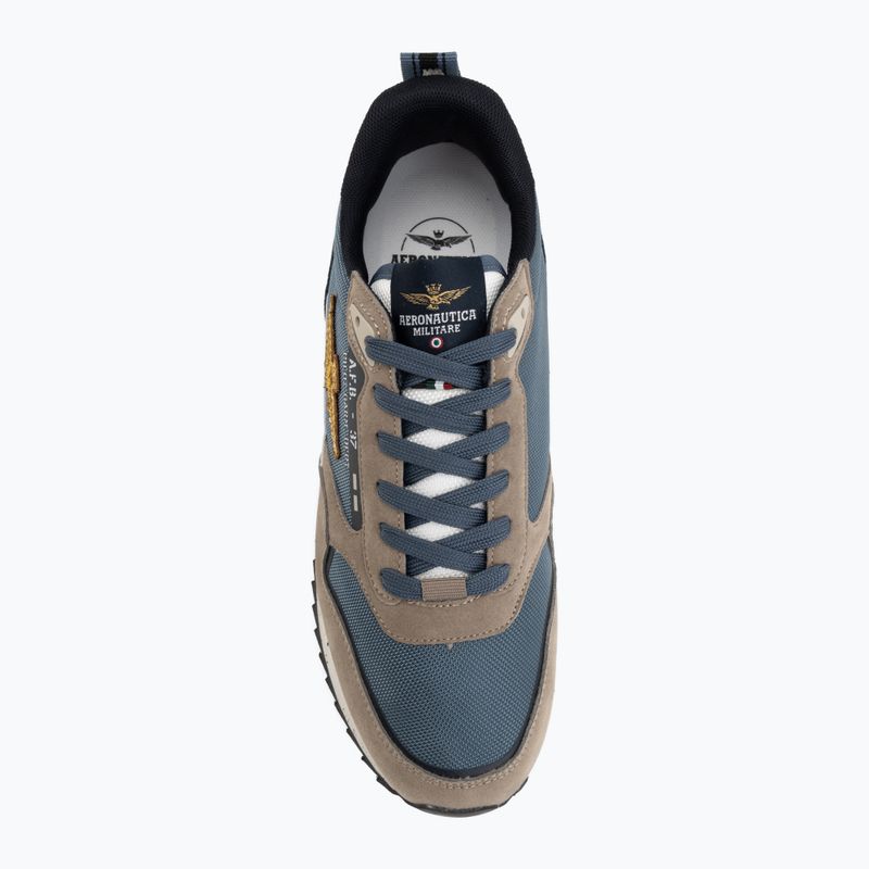 Pánske topánky Aeronautica Militare SC0288UCT03545 multicolor jeans/sand 5