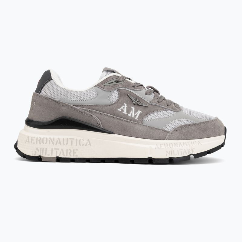 Pánske topánky Aeronautica Militare SC0318UCT04248 grigio 2