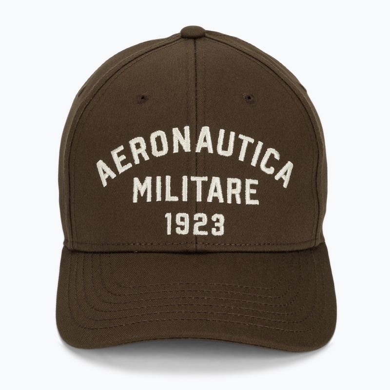 Pánska šiltovka Aeronautica Militare HA1104UCT02 chestnut brown 2