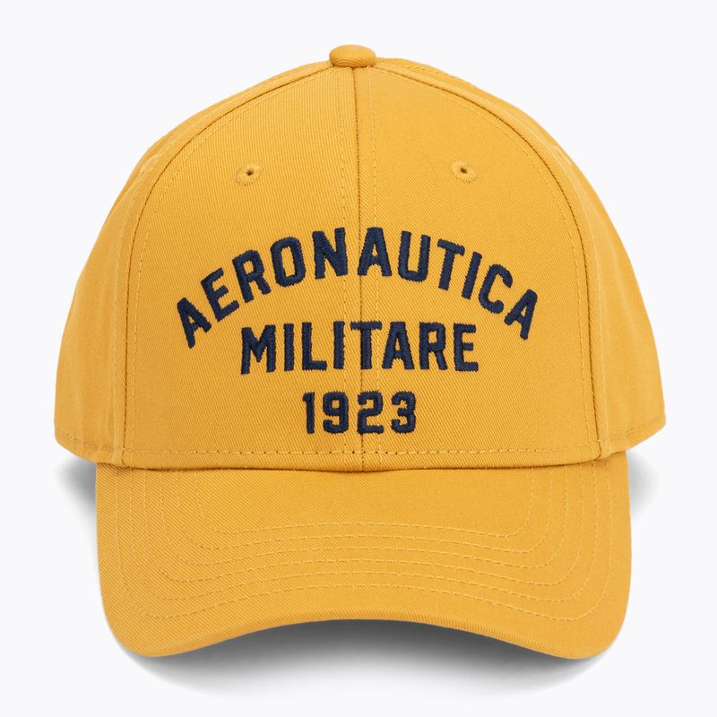 Pánska šiltovka Aeronautica Militare HA1104UCT02 mustard yellow 2