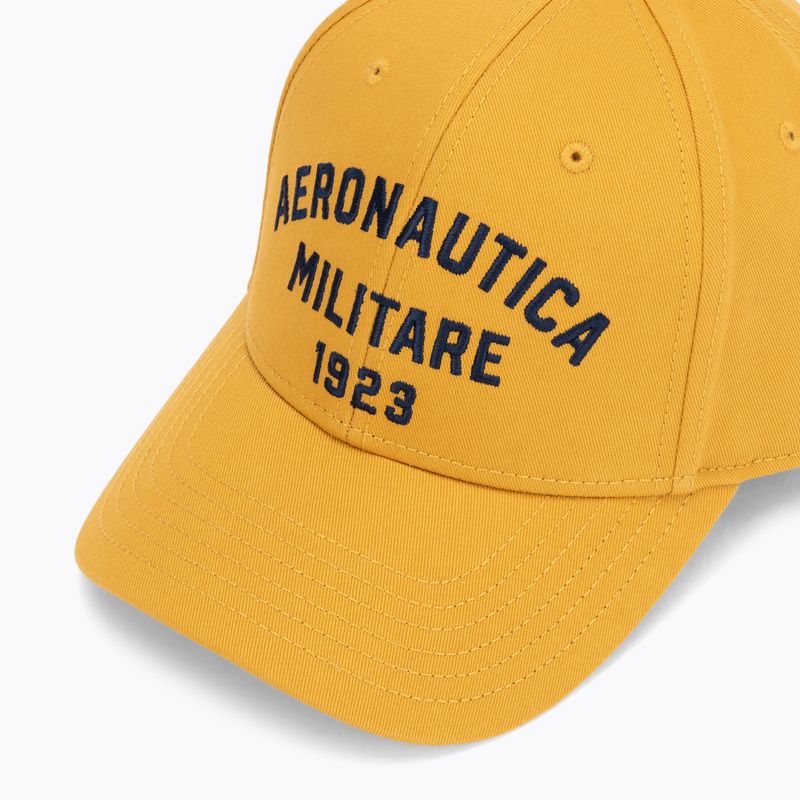 Pánska šiltovka Aeronautica Militare HA1104UCT02 mustard yellow 3