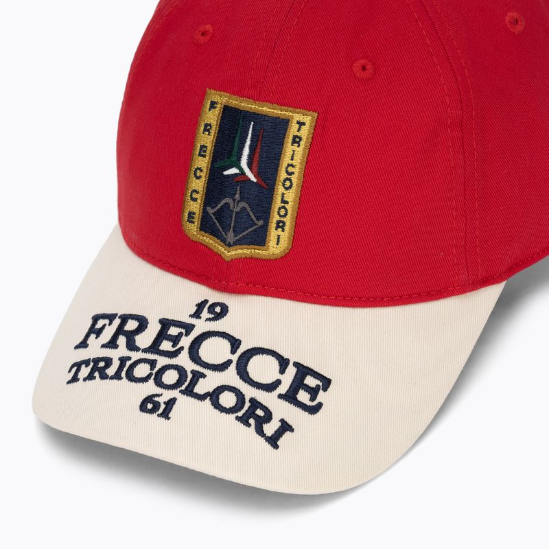 Pánska šiltovka Aeronautica Militare HA1246UCT02 tango red/cream white 3