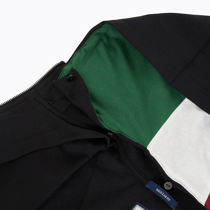 Pánska mikina Aeronautica Militare FE2096UF00674 Hoodie jet black 5