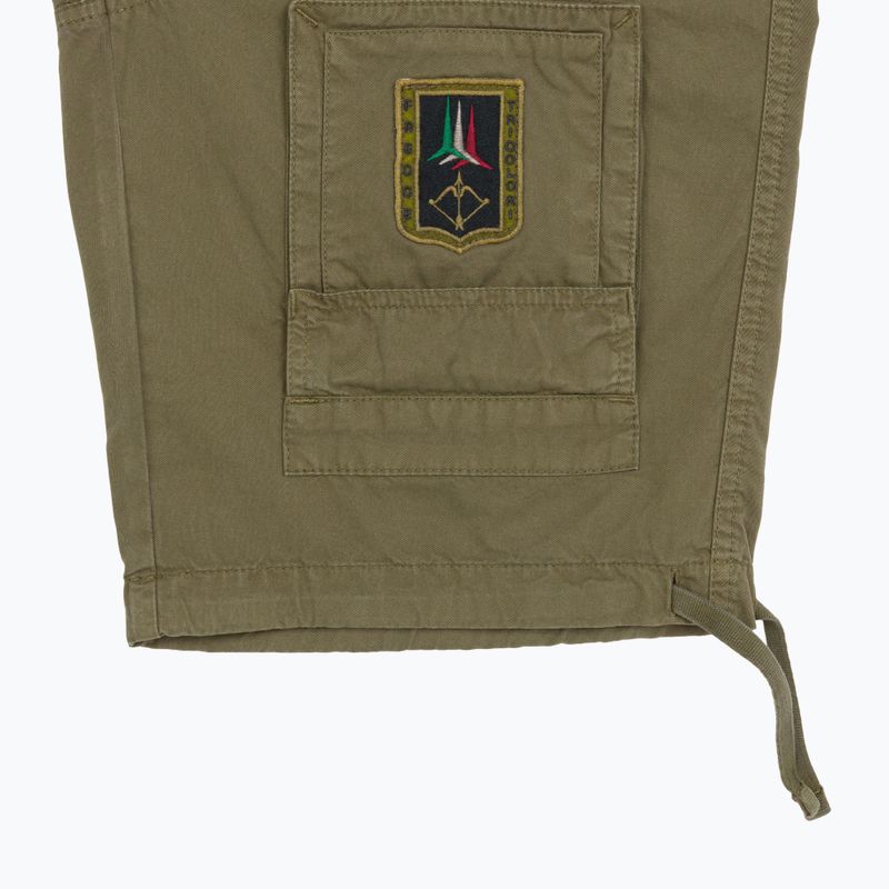 Pánske šortky Aeronautica Militare BE0041UCT01122 green 4