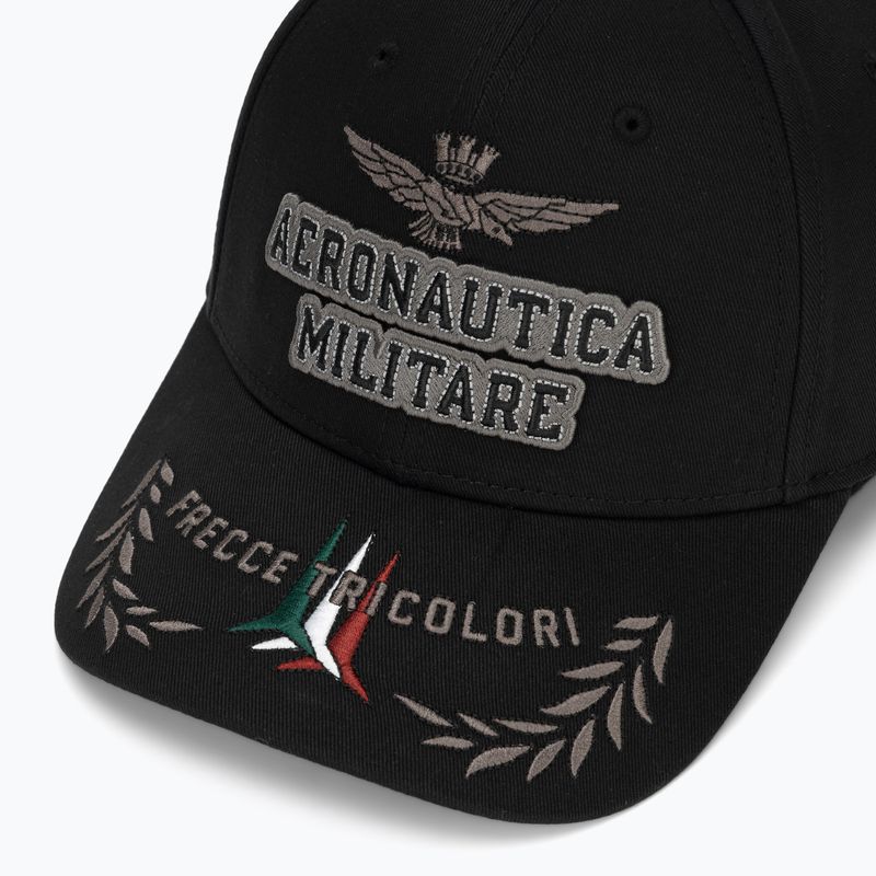 Pánska šiltovka Aeronautica Militare HA1104UCT02 jet black 3
