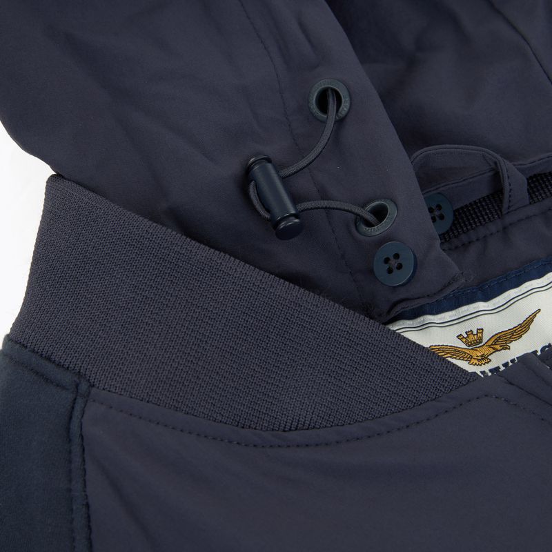 Pánska bunda Aeronautica Militare AF0519UCT04291 Navy blue hoodie 5