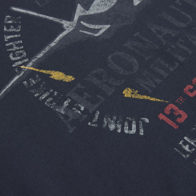 Pánske tričko Aeronautica Militare TS2536UJ00641 navy blue 3