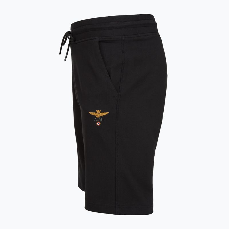Pánske šortky Aeronautica Militare BF0032UF00674 Bermuda shorts jet black 3