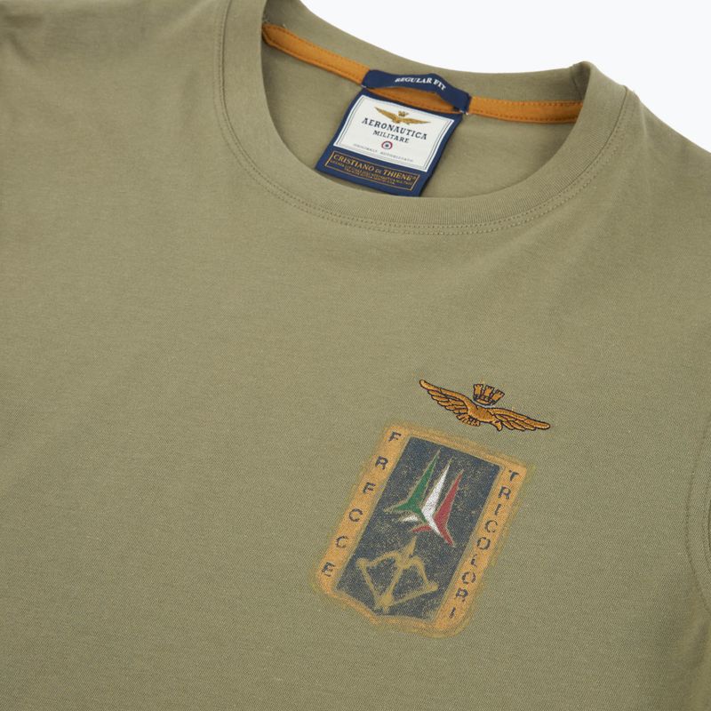 Pánske tričko Aeronautica Militare TS2535UJ00641 lichen green 3