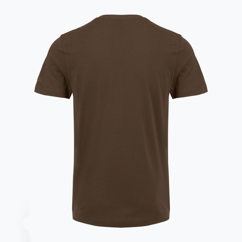 Pánske tričko Aeronautica Militare TS2535UJ00641 chestnut brown 2