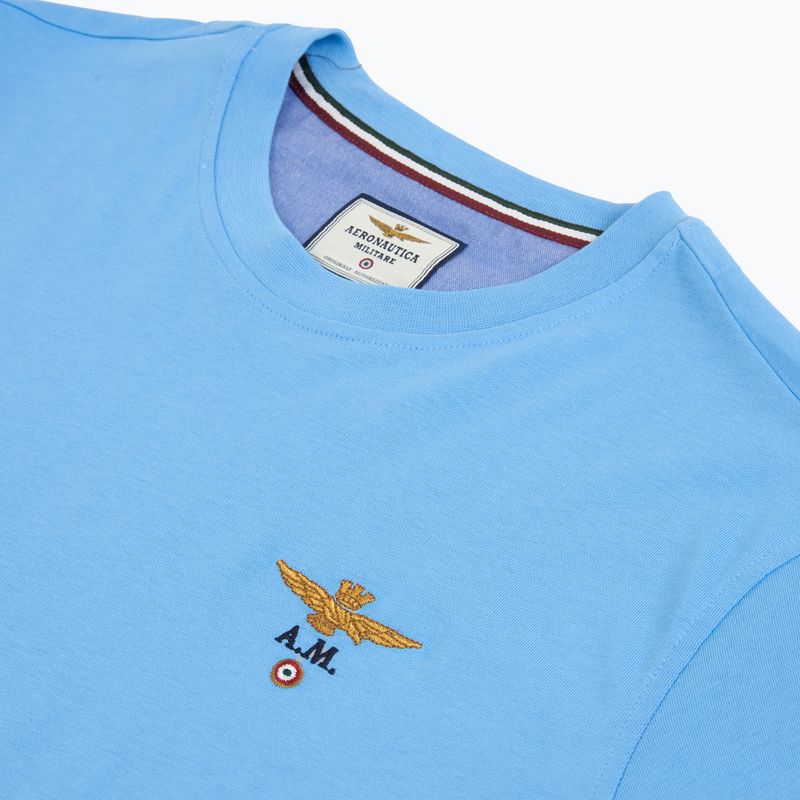 Pánske tričko Aeronautica Militare TS1580UJ00372 silver lake blue 3