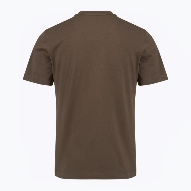 Pánske tričko Aeronautica Militare TS1580UJ00372 chestnut brown 2