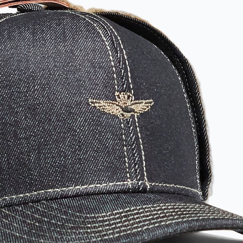 Pánska šiltovka Czapka Aeronautica Militare 262HA1260DCT04366 denim nero 3