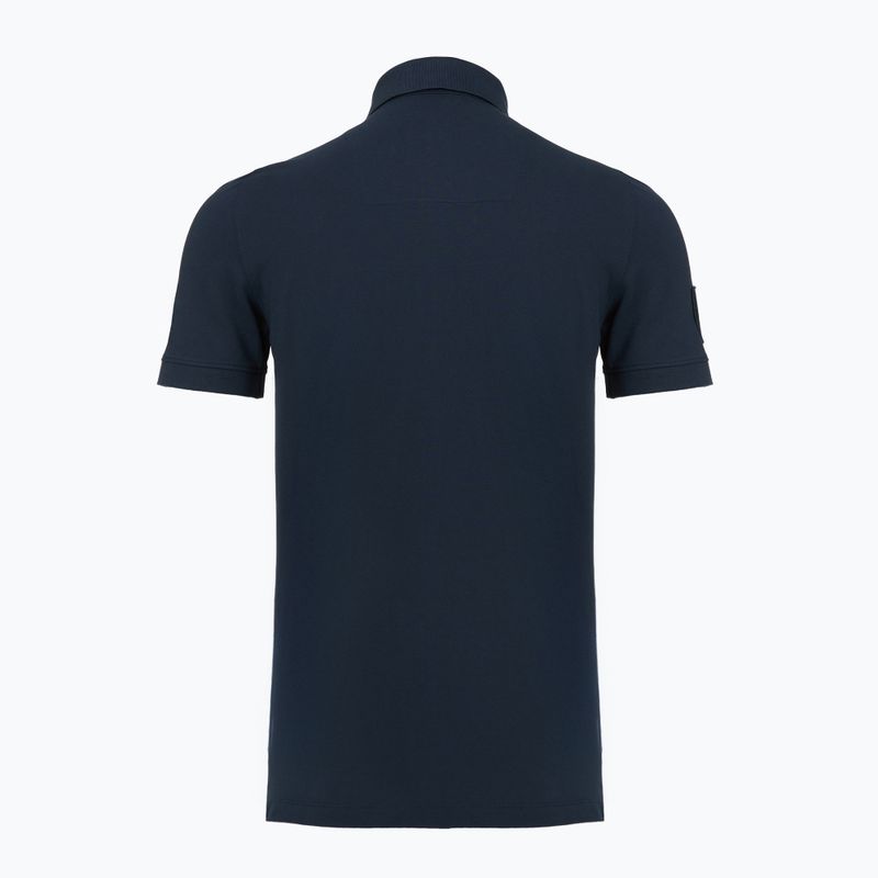 Pánske tričko Aeronautica Militare PO1927UP00191 Navy blue polo 2