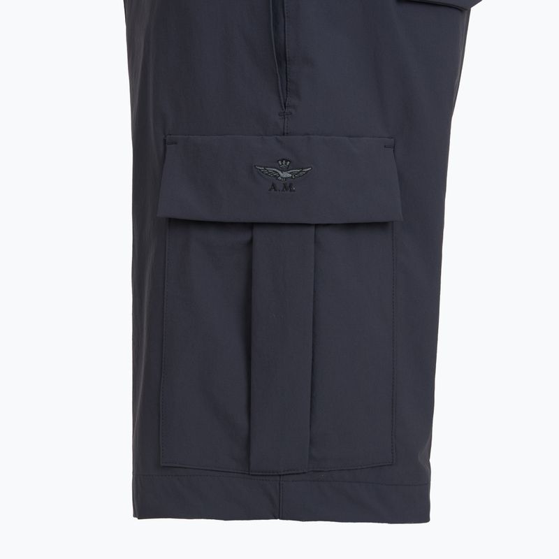 Pánske šortky Aeronautica Militare BE0277UCT04291 navy blue 4