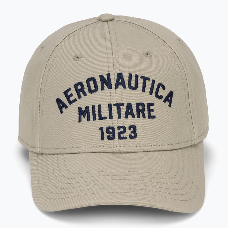 Pánska šiltovka Aeronautica Militare HA1104UCT02 taupe beige 2