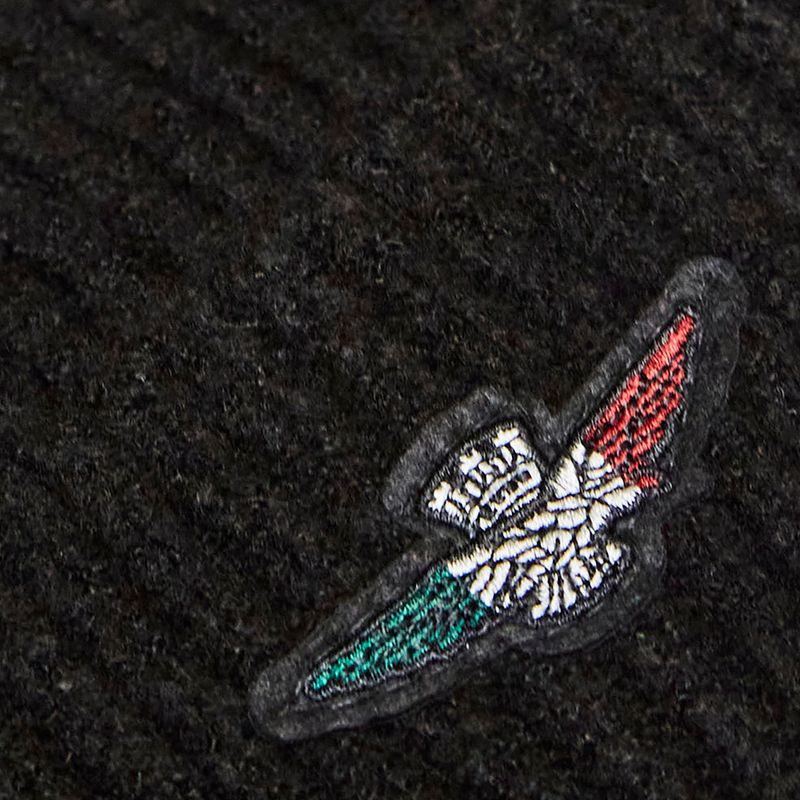Pánska zimná čiapka Czapka Aeronautica Militare 262CU0034UL00451 jet black 3