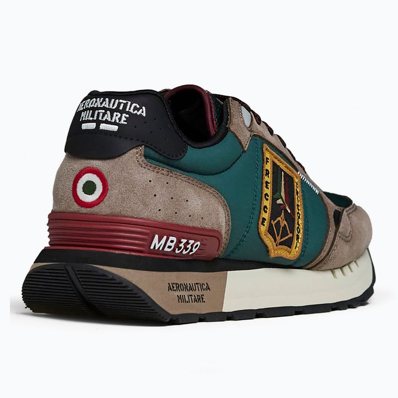 Pánske topánky Buty Aeronautica Militare 262SC0292UCT04394 taupe/verde bosco 3