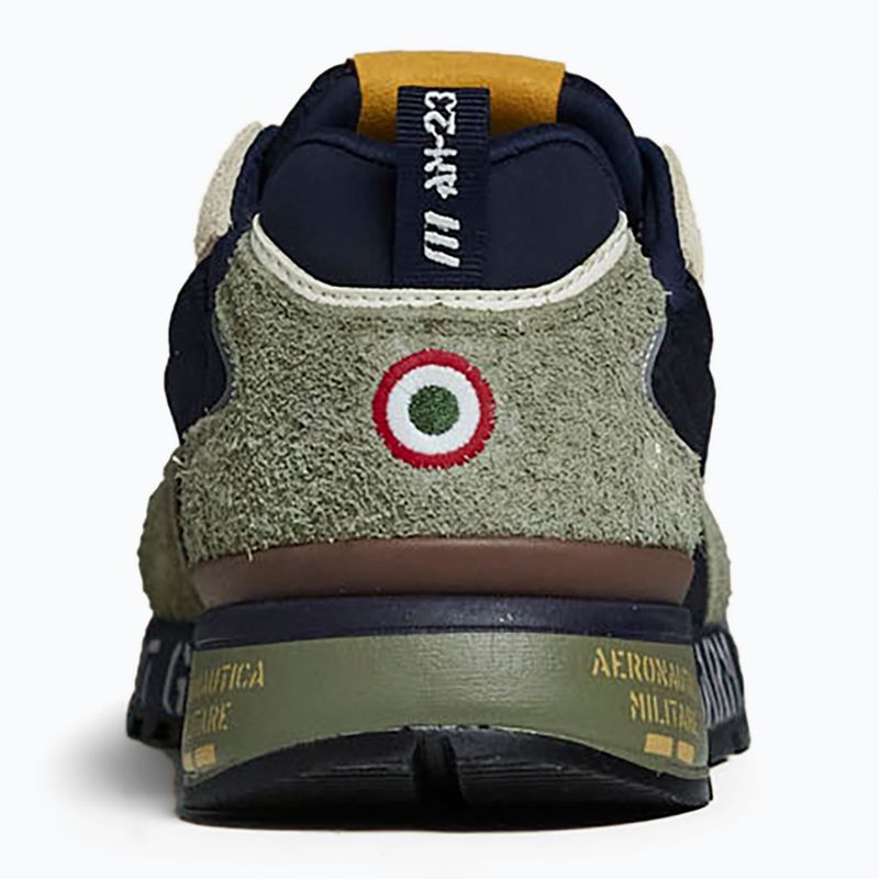 Pánske topánky Buty Aeronautica Militare 262SC0276UCT03546 Furry verde/blu 2