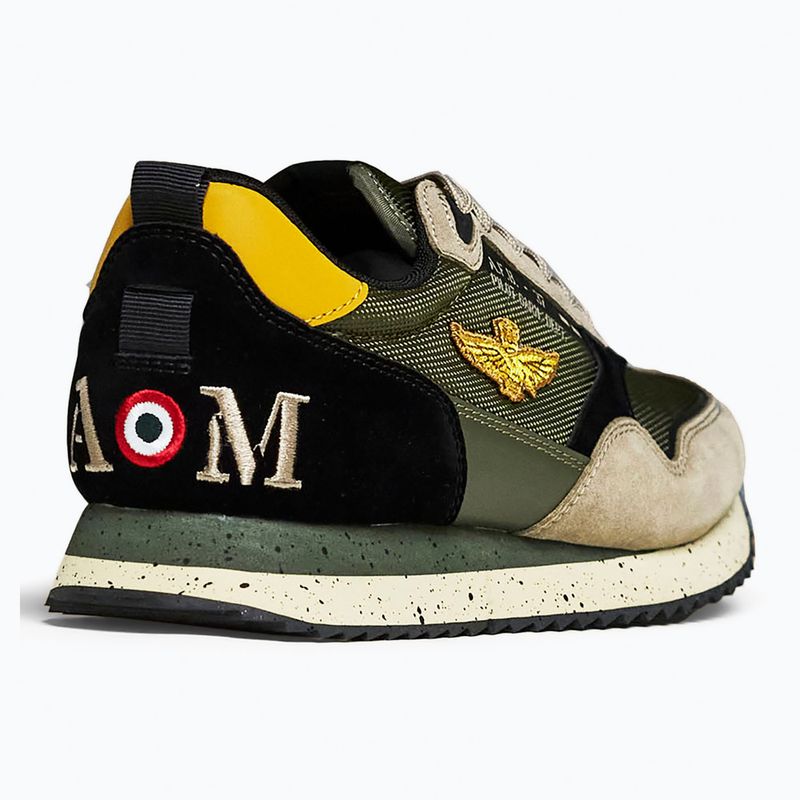 Pánske topánky Buty Aeronautica Militare 262SC0288UCT03545 multicolor verde/taupe/nero 3