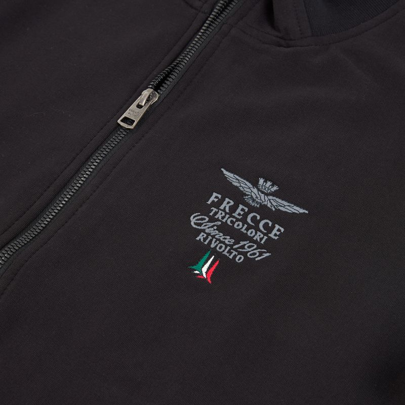 Pánska mikina Aeronautica Militare FE1956UF00459 jet black 3