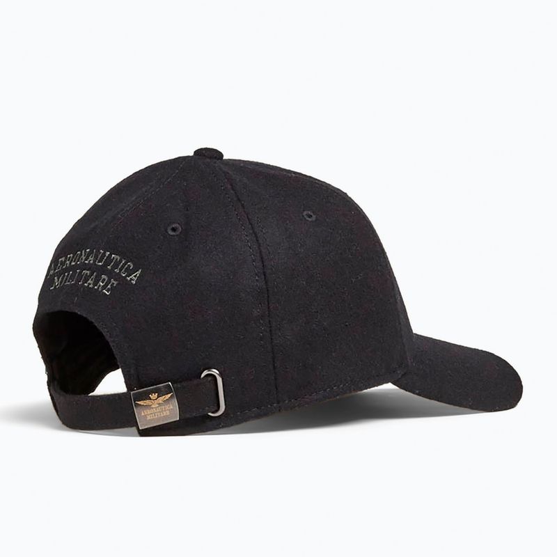 Pánska šiltovka Czapka Aeronautica Militare 262HA1085UCT02333 jet black 2