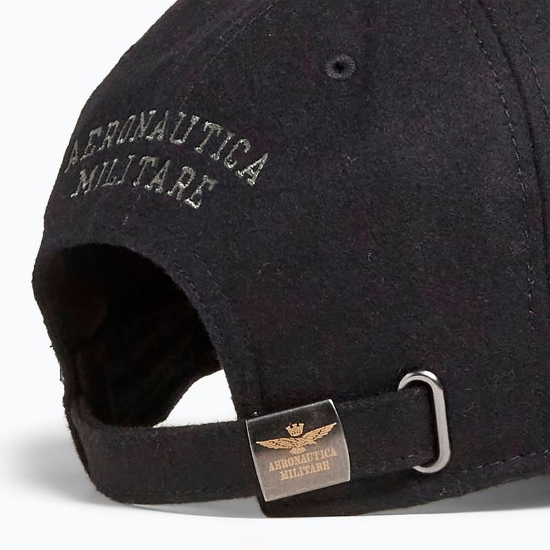 Pánska šiltovka Czapka Aeronautica Militare 262HA1085UCT02333 jet black 4