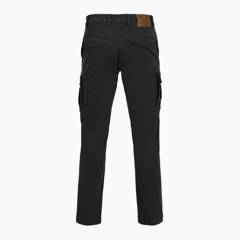 Pánske nohavice Spodnie Aeronautica Militare 262PA1740UCT04381 jet black 2