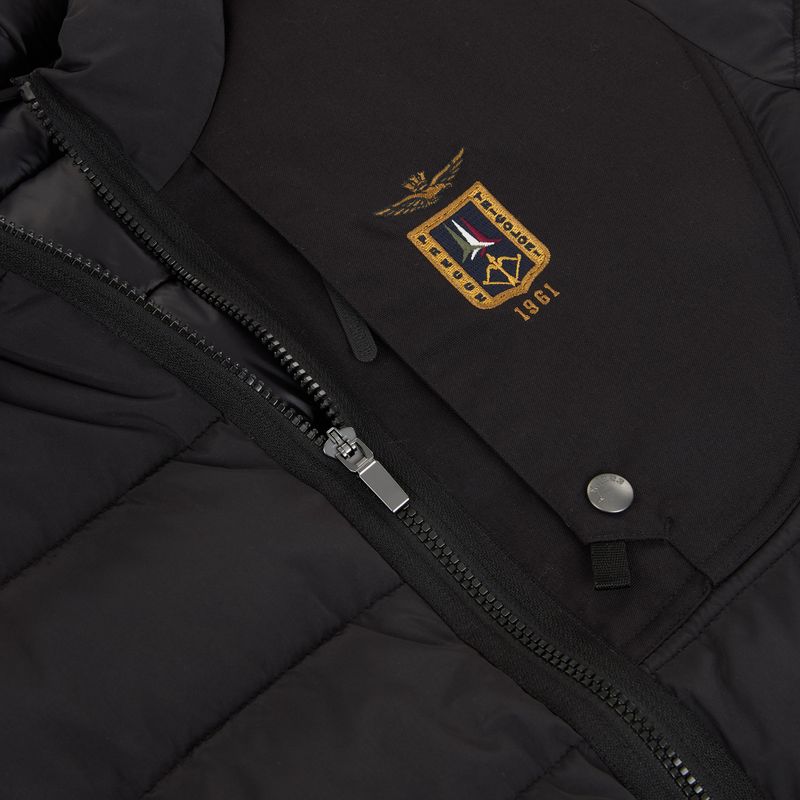Pánska zimná bunda Kurtka Aeronautica Militare 262AB3074UCT04358 jet black 3