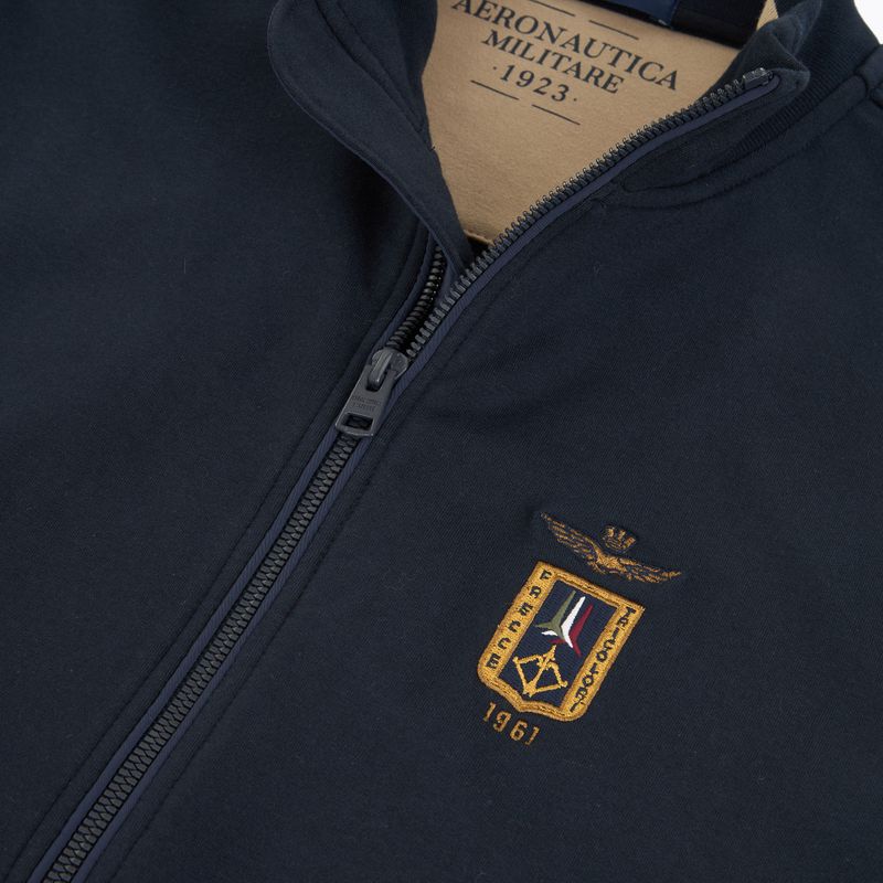 Pánska mikina Aeronautica Militare 262FE2089UF00662 Fz blu navy 3