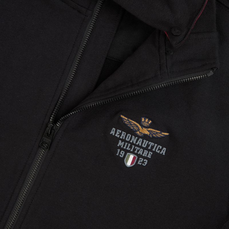 Pánska tepláková súprava Aeronautica Militare 262TF0108UF00662 jet black 5