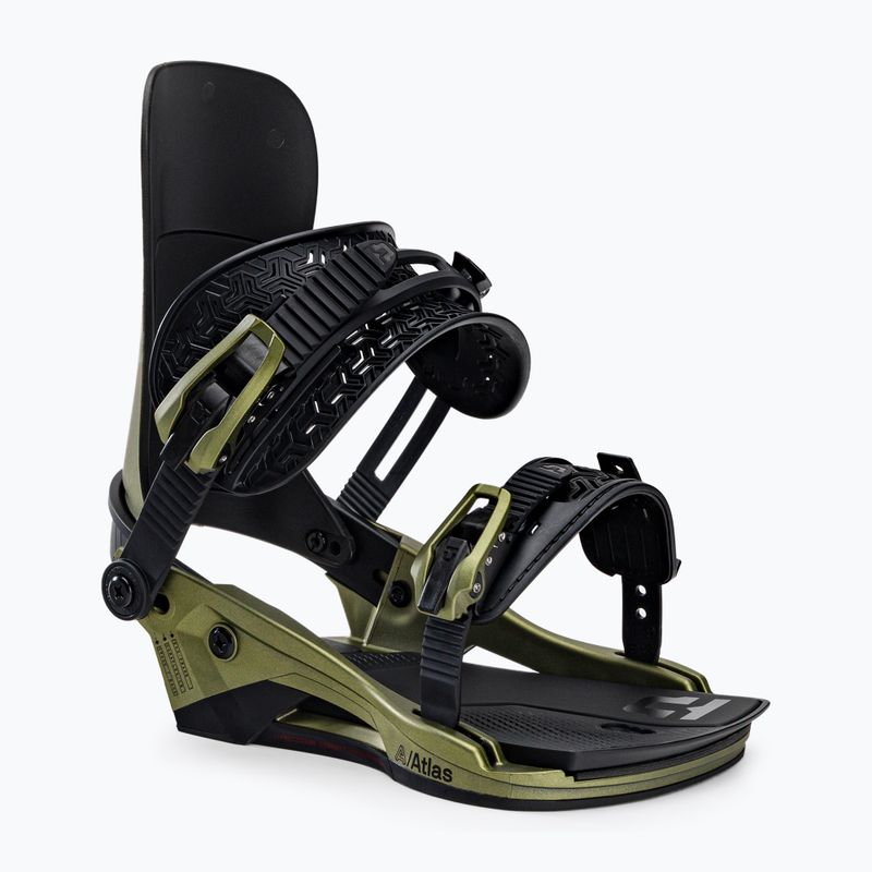 UNION Atlas pánske snowboardové viazanie zelené 2210335