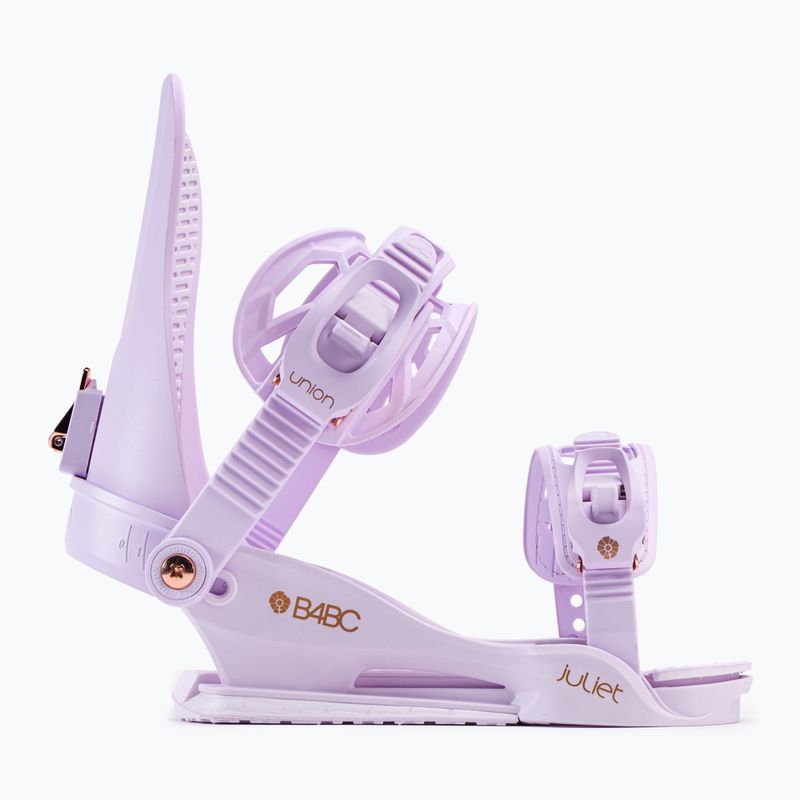 Dámske snowboardové viazanie UNION Juliet purple 2210731 2