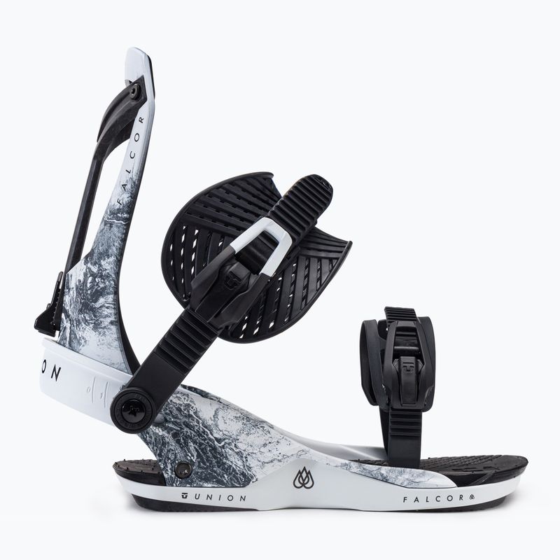 UNION Falcor pánske snowboardové viazanie čierno-biele 2220125 2