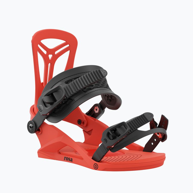 Dámske snowboardové viazanie Union Rosa červené 2220833