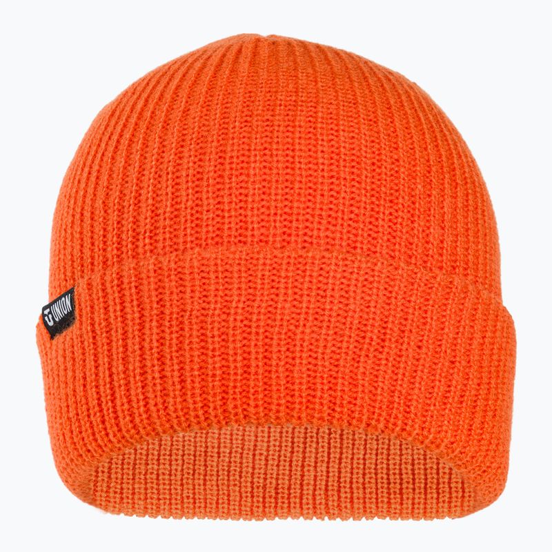 Čiapka Union Low Cuff Beanie oranžová 3