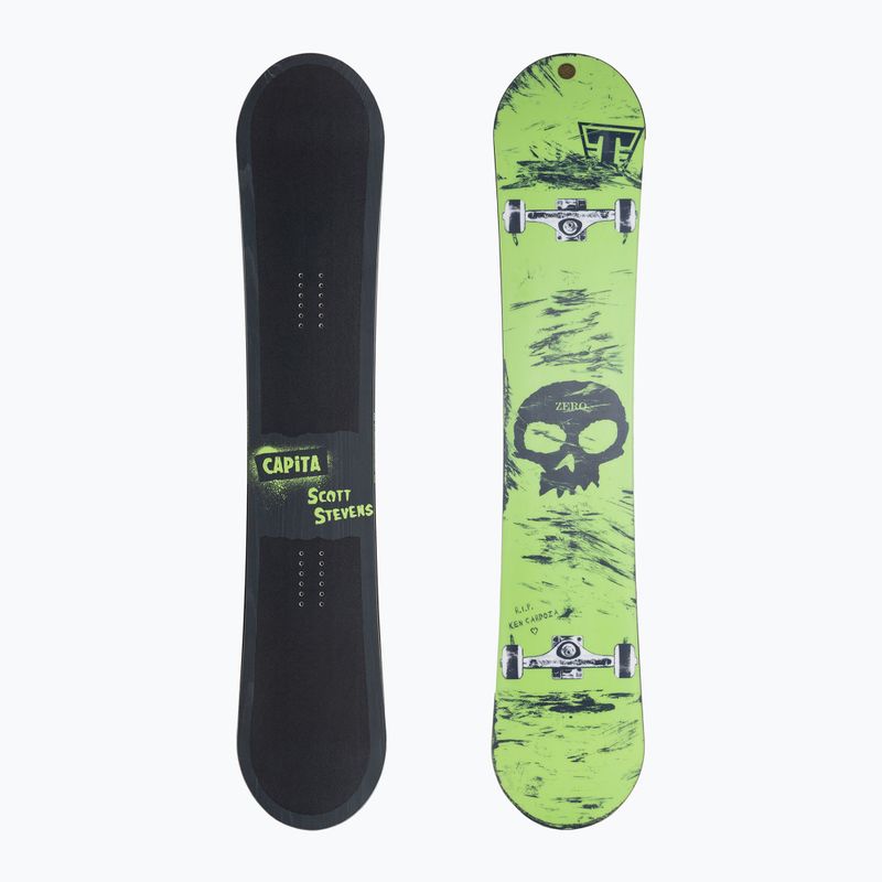 CAPiTA 10Y Scott Stevens Pro snowboard (Jamie Thomas X Zero Collab) green 1221115