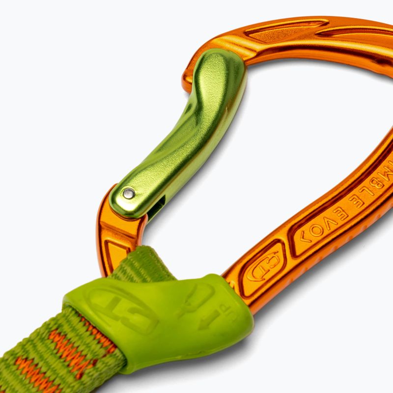 Climbing Technology Nimble Fixbar Set Ny green 2E688FEA0BCTSTD lezecký expandér 3