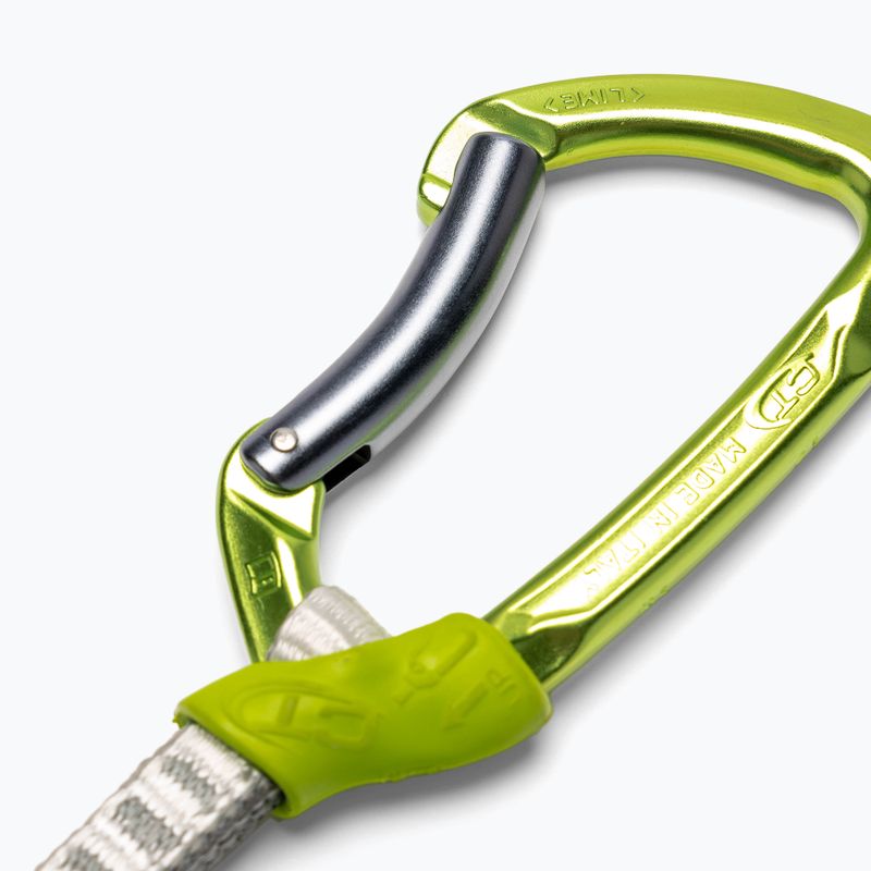 Climbing Technology Lime Set Dyneema Climbing Express Anodizovaná zelená 2E661FSC0L 4