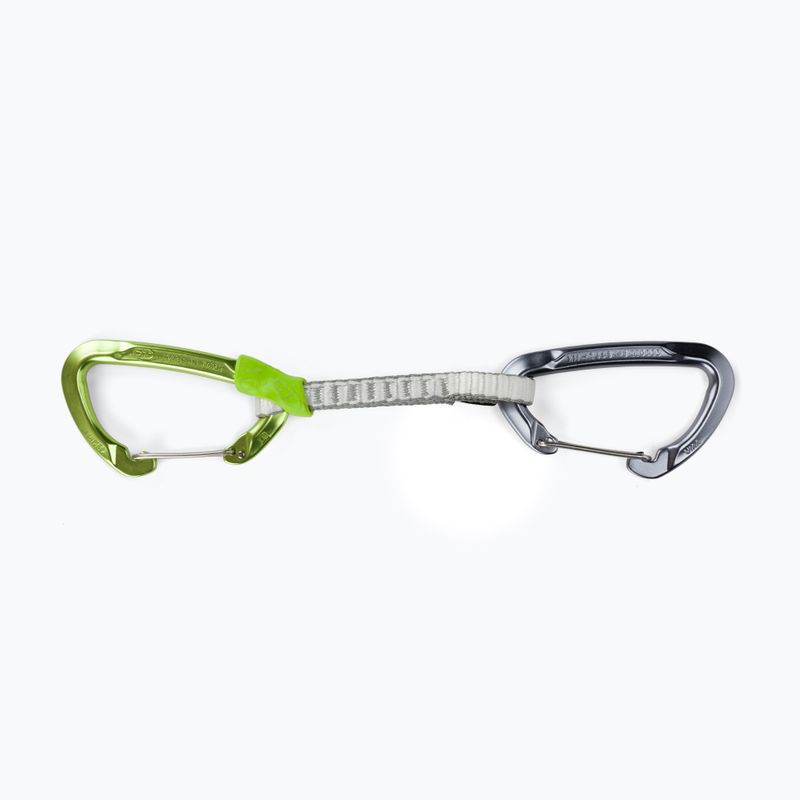 Climbing Technology Lime-W Set Dyneema Climbing Express Anodizovaná zelená 2E657FRC0M