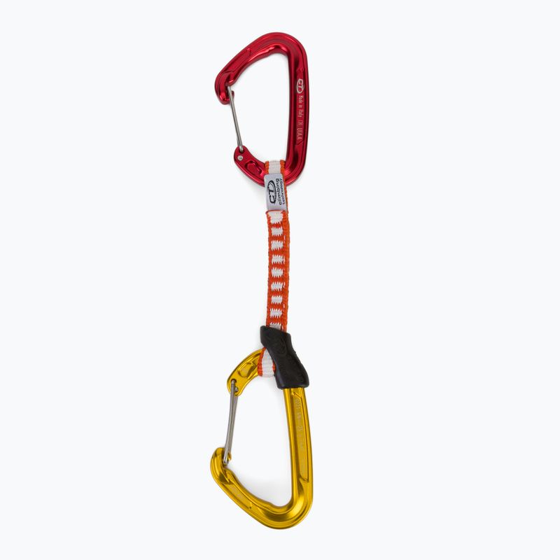 Climbing Technology Fly-Weight EVO lezecké expresy 6 ks červená/žltá 3