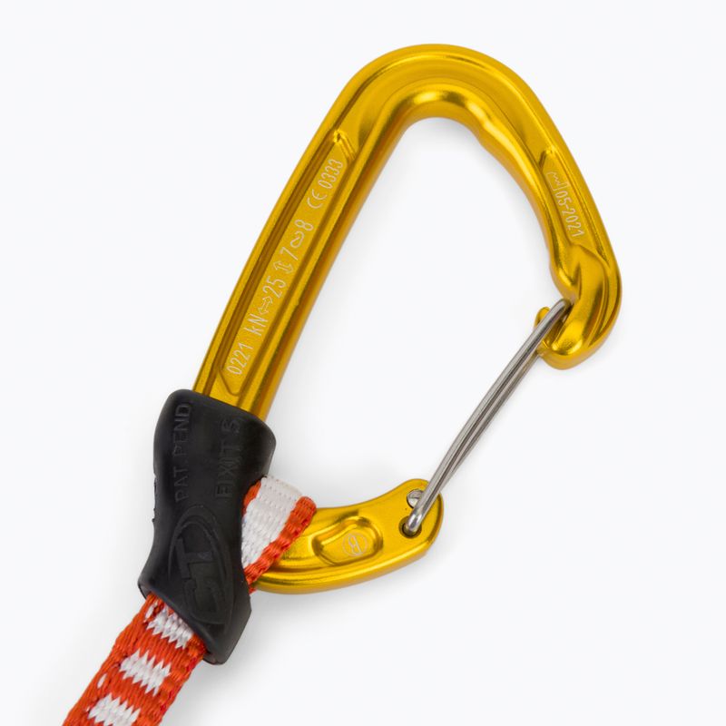 Climbing Technology Fly-Weight EVO lezecké expresy 6 ks červená/žltá 5