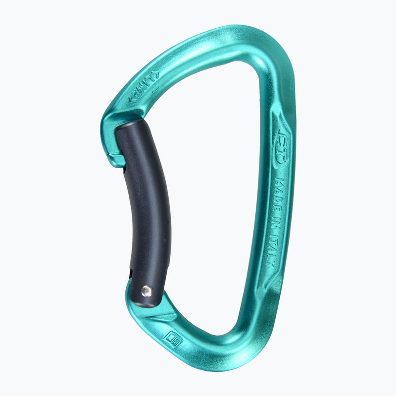 Lezecká karabína Climbing Technology Lime B gray/blue marine
